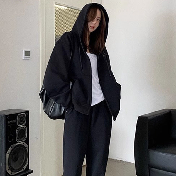 Cozy Hooded Cardigan Sweater Coat for Casual Daily Wear
