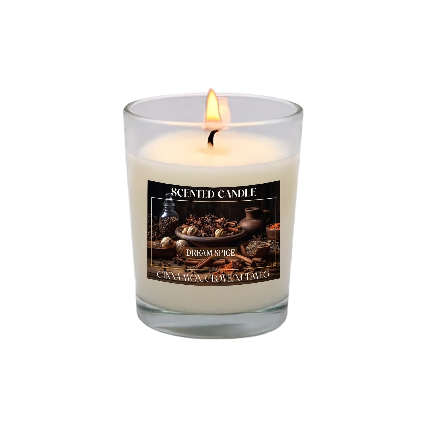 Holiday Scented Candle Gift Set – Long‑Lasting Soy Candles with Rose, Lemon, Sandalwood, Vanilla, Lavender, and Gardenia Scents