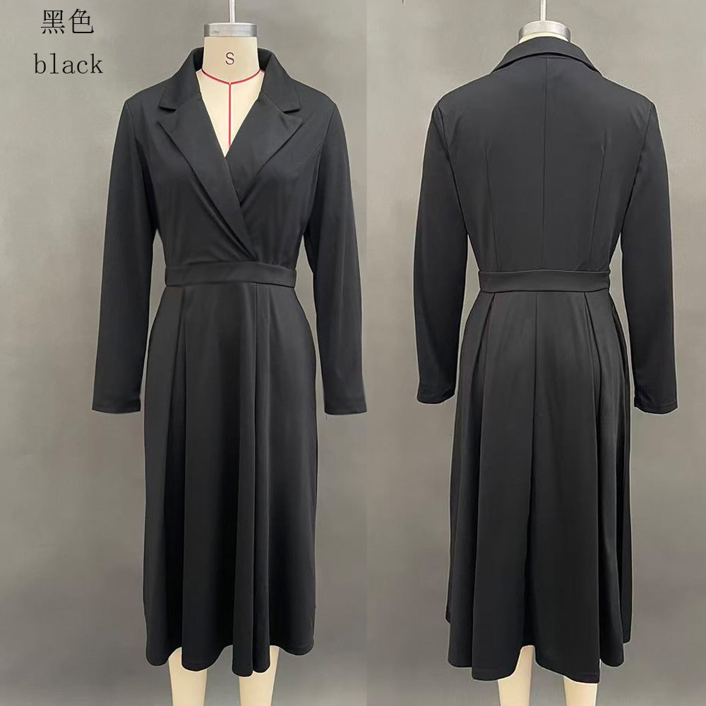 2026 Independent Platform New Style Elegant Waist-cinching French V…