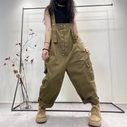 Plus-Size Minimalist Straight-Leg Casual Pants