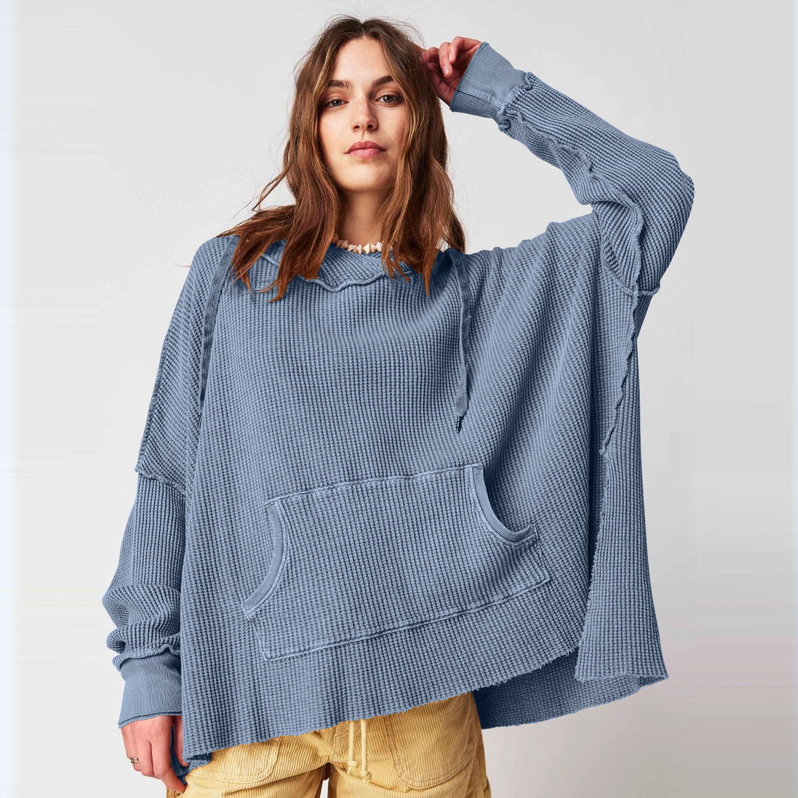 Cozy Oversized Hooded Sweater for Women