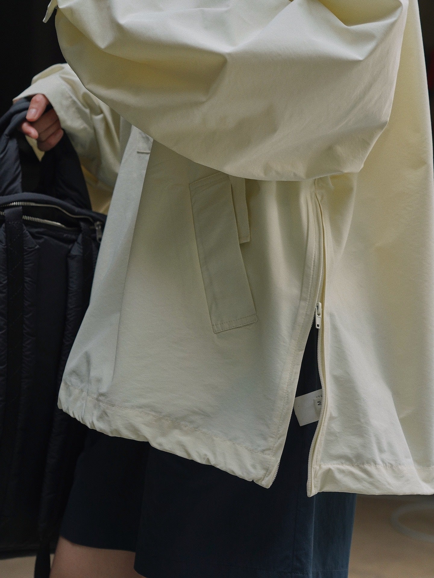 Korean Style Slim Hooded Windbreaker Jacket