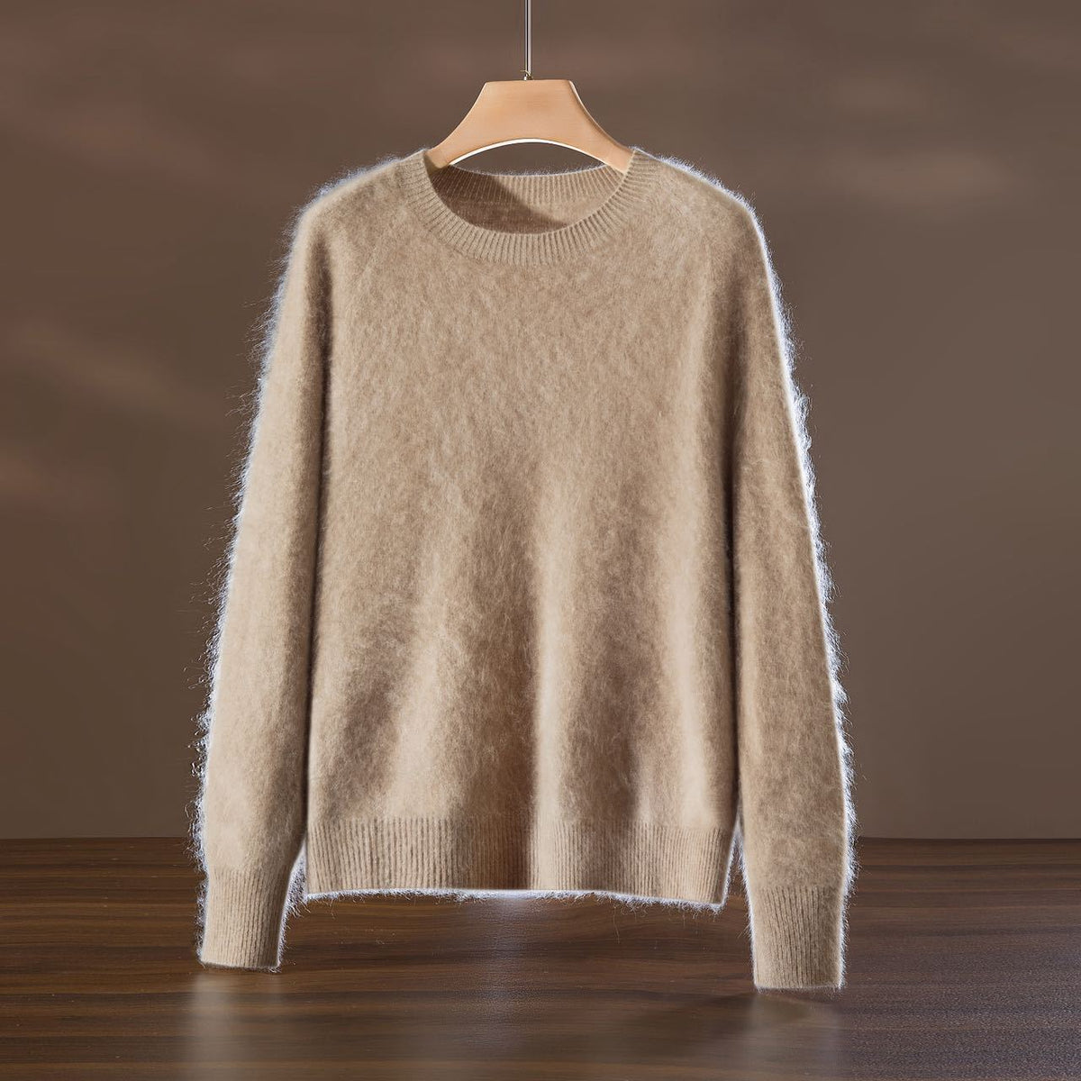 Womens Loose Warm Soft and Fluffy Autumnwinter Fleece Top