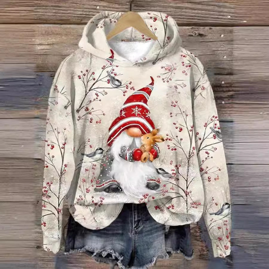 Men's Route 66 3D Digital Print Pullover Hoodie