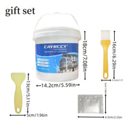 Transparent Waterproof Sealant (2.5 kg) with Repair Tool Kit
