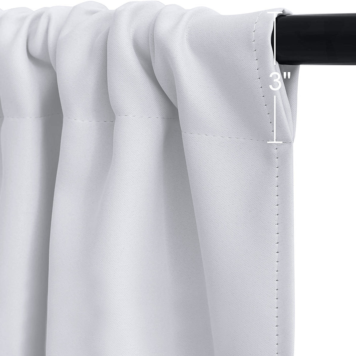 Shade Solid-color High-precision Short Curtain