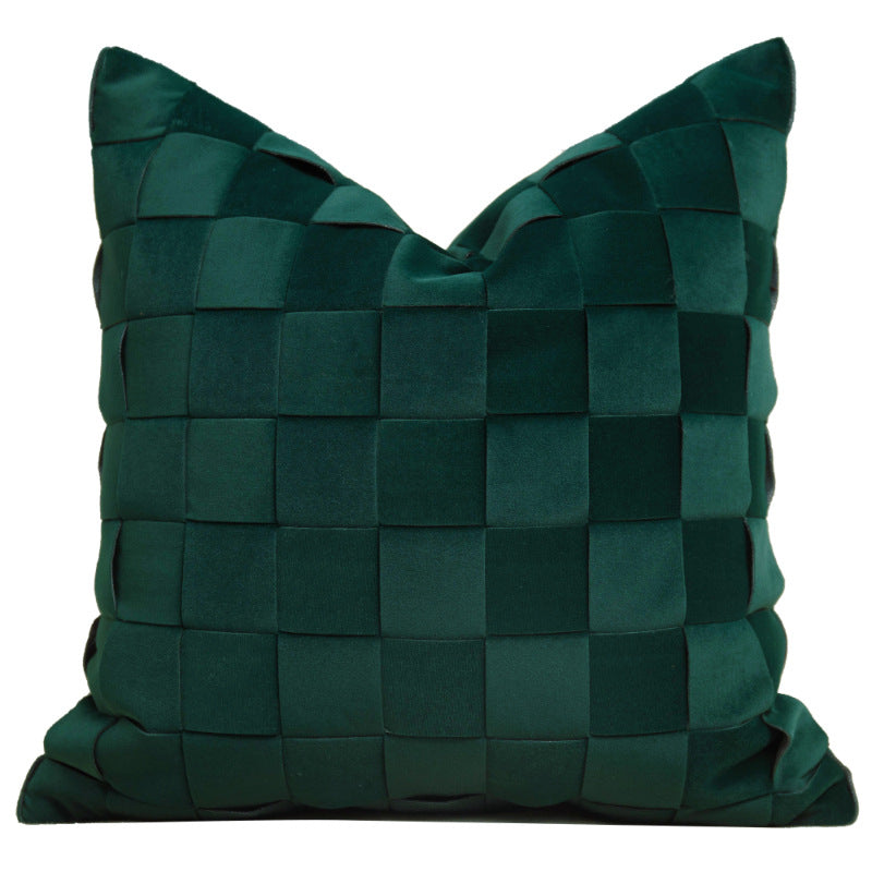Striped Geometric Throw Pillow Cover - British Style Sofa Cushion