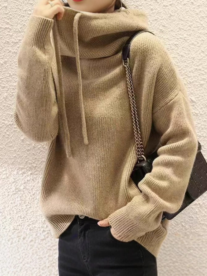 Cozy Oversized Winter Knit Sweater for Women