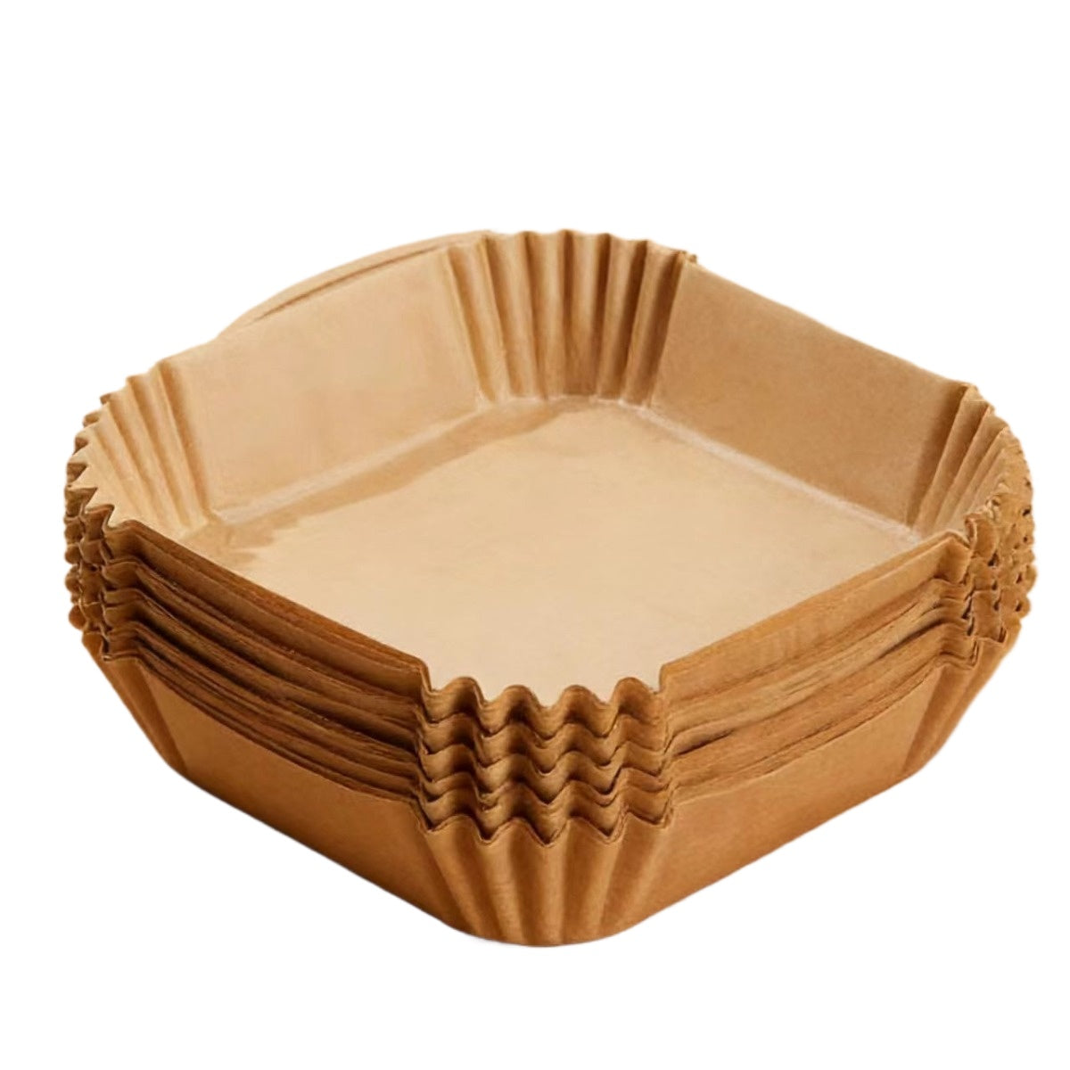 51 Square Disposable Air Fryer Liners – Oil‑Proof, Stain‑Resistant Paper for Air Fryers, Ovens, Microwaves & Steamers