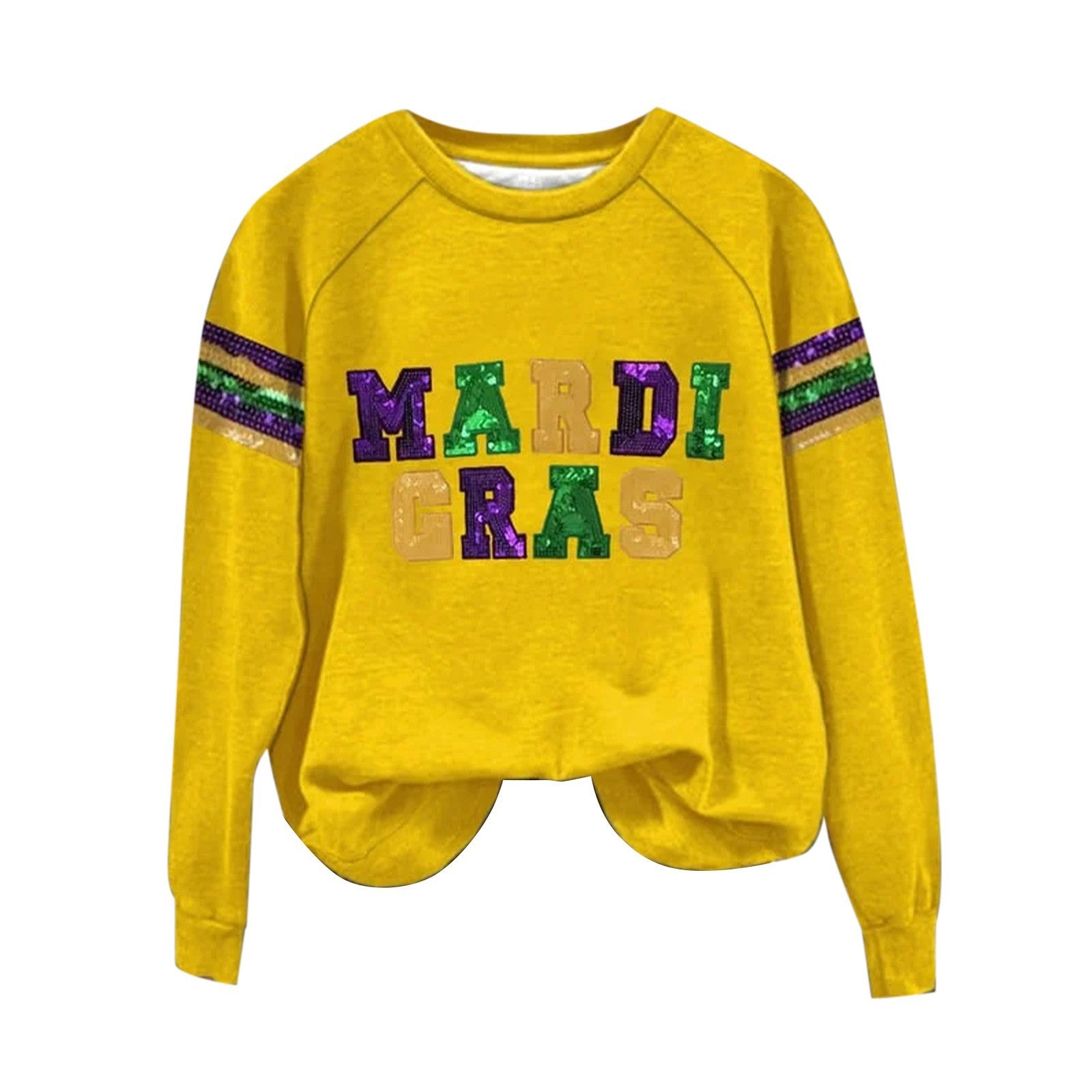 V-Neck Multi-Color Printed Women's Sweater