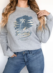 Women's Long Sleeve Printed Casual Hoodie