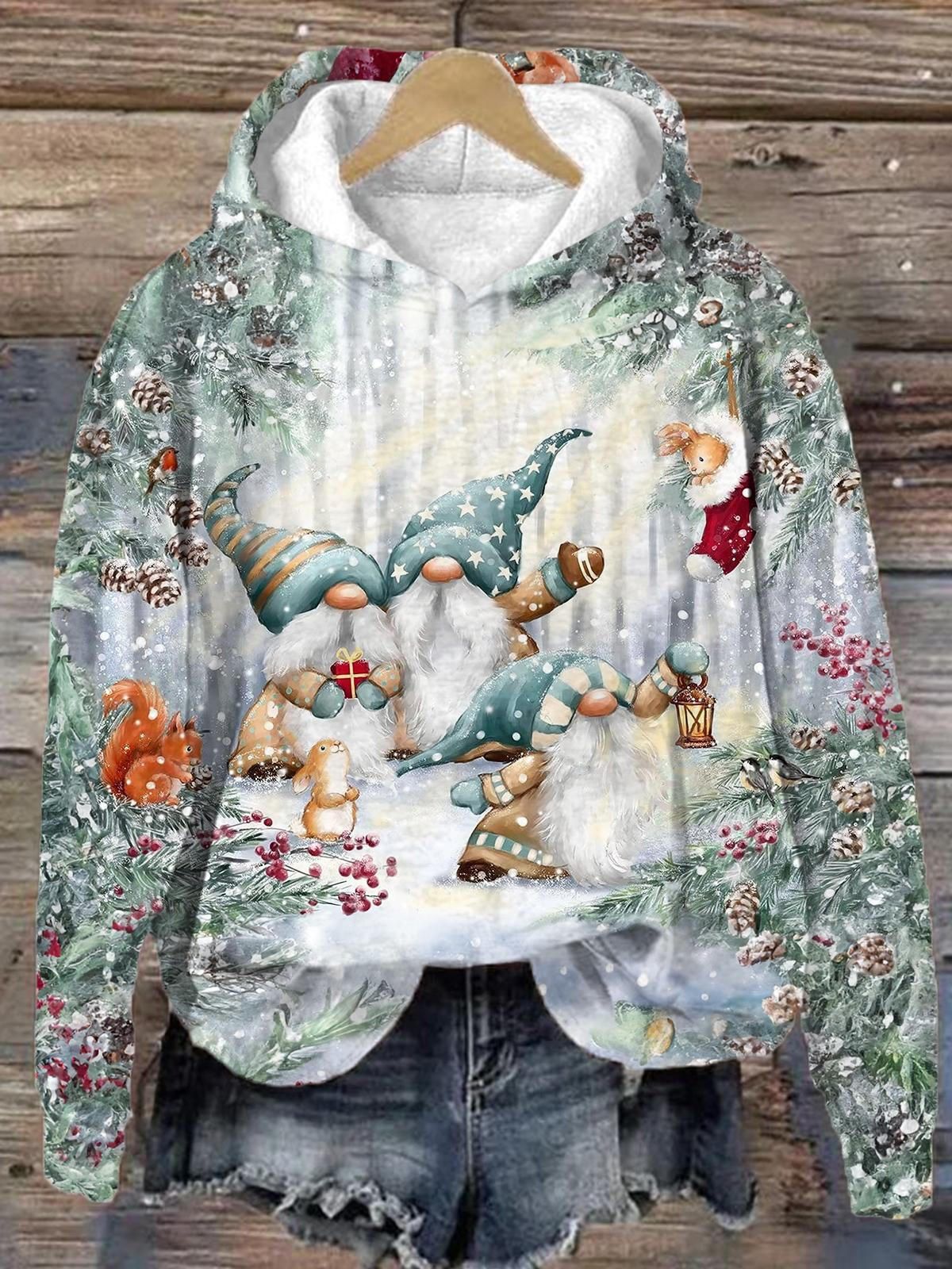 Festive 3D Christmas Casual Sweatshirt for Holiday Cheer