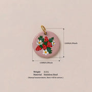 Floral Charm Pendant Accessory