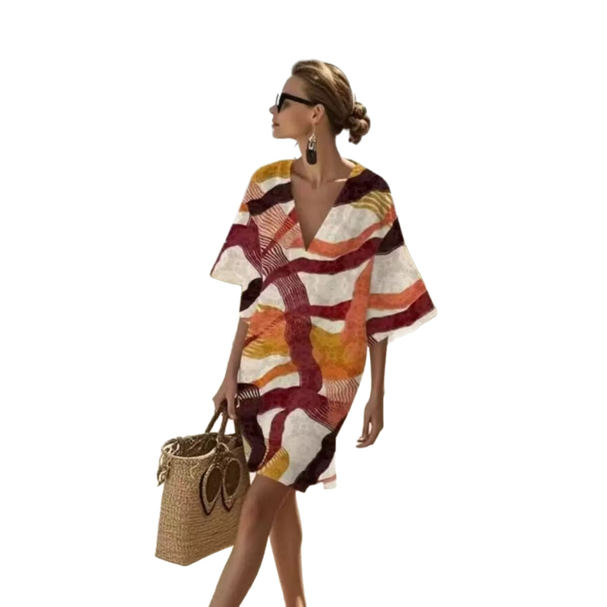 Bohemian Exotic-style Skirt New Casual Resort Design