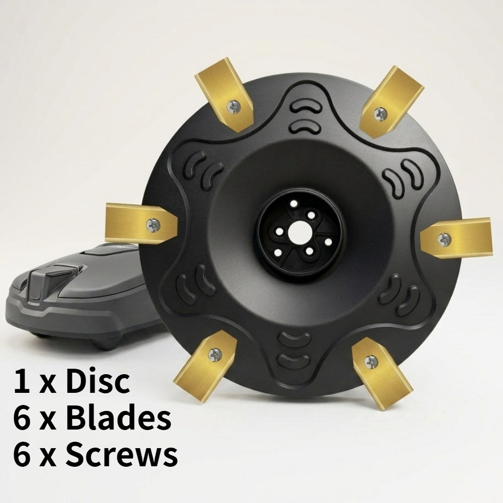 Robot Mower Blade Disc Kit Compatible with Automower Models 305, 310, 315X, 405, 410, 415X, 435X, 535AWD