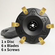 Robot Mower Blade Disc Kit Compatible with Automower Models 305, 310, 315X, 405, 410, 415X, 435X, 535AWD