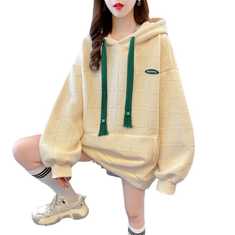 Korean Style Loose Hooded Winter Sweater