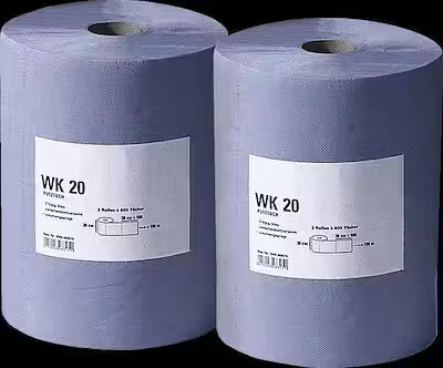 Absorbent cleaning cloth made from recycled materials