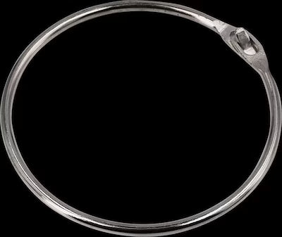 150 mm Nickel‑Plated Quick‑Release Cloth Ring