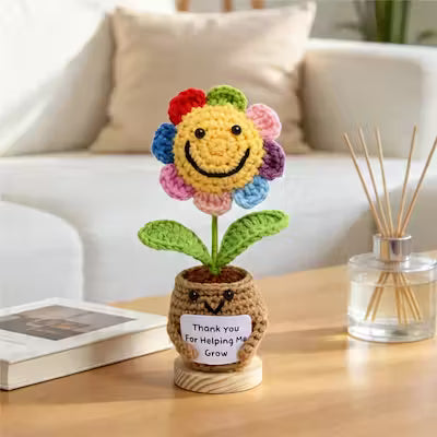 Colorful Crochet Decor