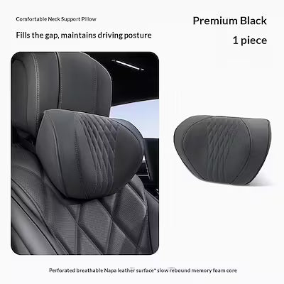 Comfortable Car Headrest with Lumbar Support