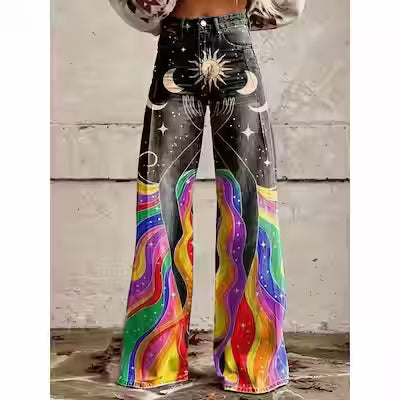 Comfy Wide-leg Jeans