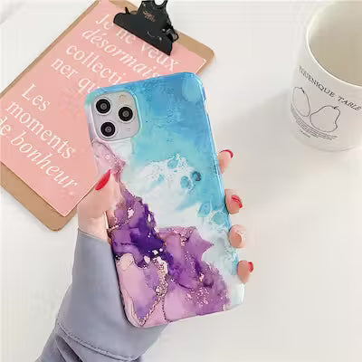 Compatible with , 11promax Coral Marble Imd Soft Shell