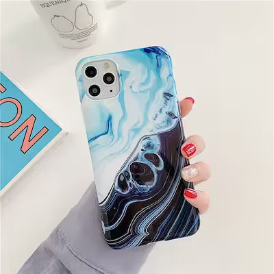 Compatible with , 11promax Coral Marble Imd Soft Shell