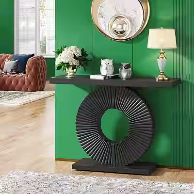 Console Table Wood Entryway Table Sofa Table