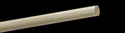 1m beech corrugated bar for decorative and structural use