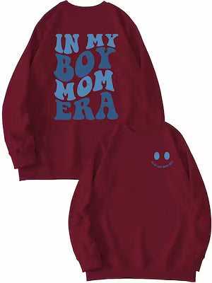 Cozy Double-Sided Printed Long-Sleeve Pullover Sweatshirt - image 10