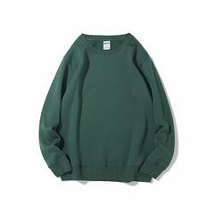 Cozy Fleece-Lined Candy Color Pullover Sweater