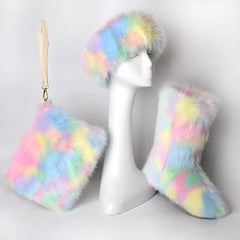 Cozy Fur Snow Boots