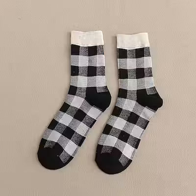 Cozy Plaid Socks