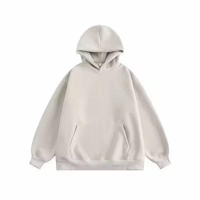 Cozy Solid Color Couple's Casual Pullover Hoodie - image 5