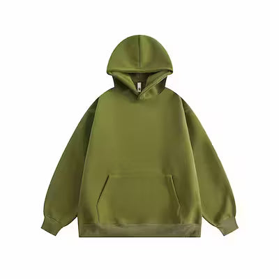 Cozy Solid Color Couple's Casual Pullover Hoodie - image 7