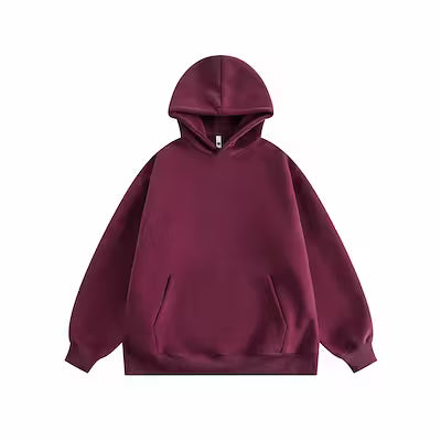 Cozy Solid Color Couple's Casual Pullover Hoodie - image 9