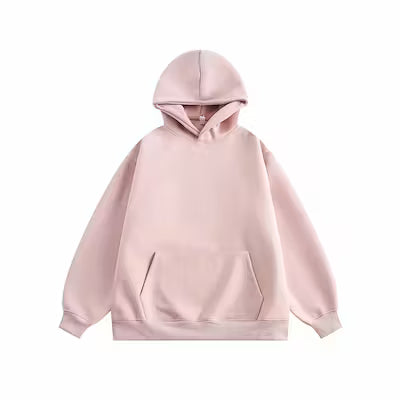 Cozy Solid Color Couple's Casual Pullover Hoodie - image 3