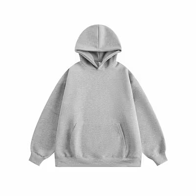 Cozy Solid Color Couple's Casual Pullover Hoodie - image 6