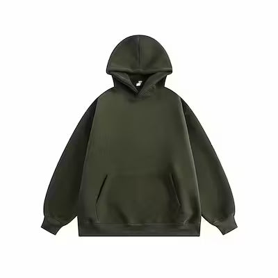 Cozy Solid Color Couple's Casual Pullover Hoodie - image 8