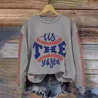 Cozy Unisex Letter Print Pullover Sweatshirt - image 11