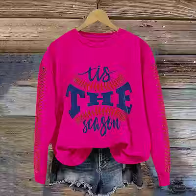 Cozy Unisex Letter Print Pullover Sweatshirt
