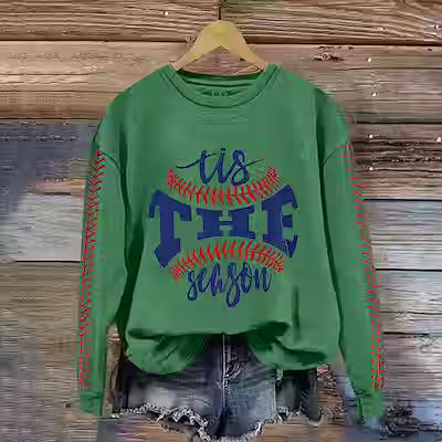 Cozy Unisex Letter Print Pullover Sweatshirt - image 9