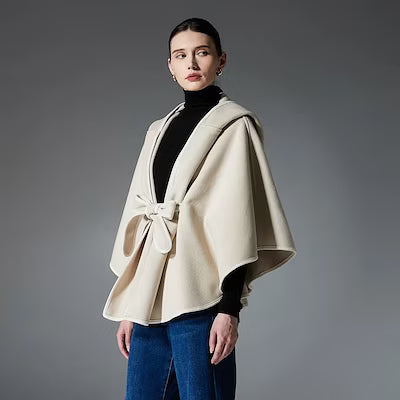 Cozy Woolen Shawl Cloak