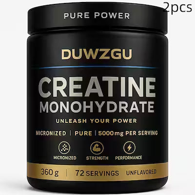 Watermelon Flavored Creatine Powder Supplement for Muscle Recovery