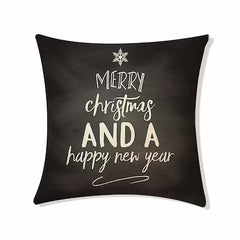 Creative Christmas Element Printing Pillowcase