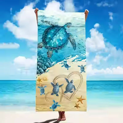 Creative Printing Microfiber Beach Towel