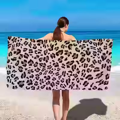 Creative Printing Microfiber Beach Towel