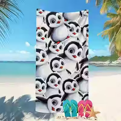 Creative Printing Microfiber Beach Towel