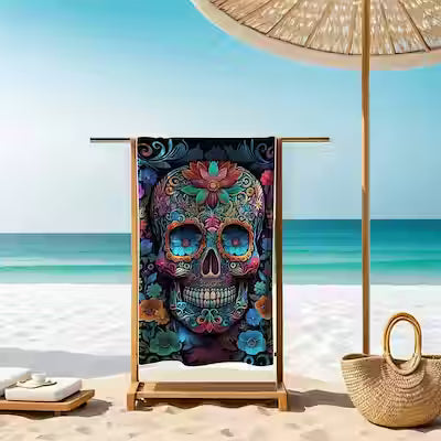 Creative Printing Quick-drying Microfiber Beach Towel